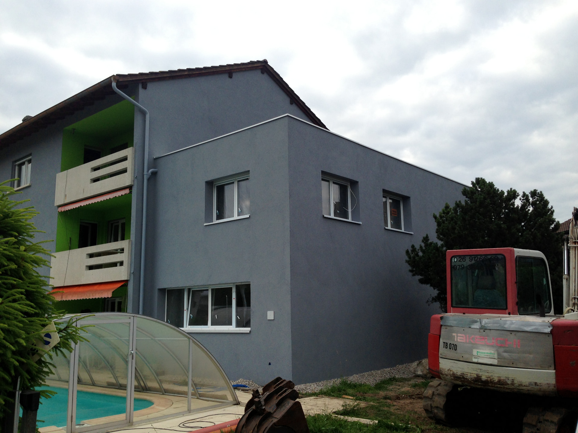 Rénovation-agrandissement à La Tour-de-Trême