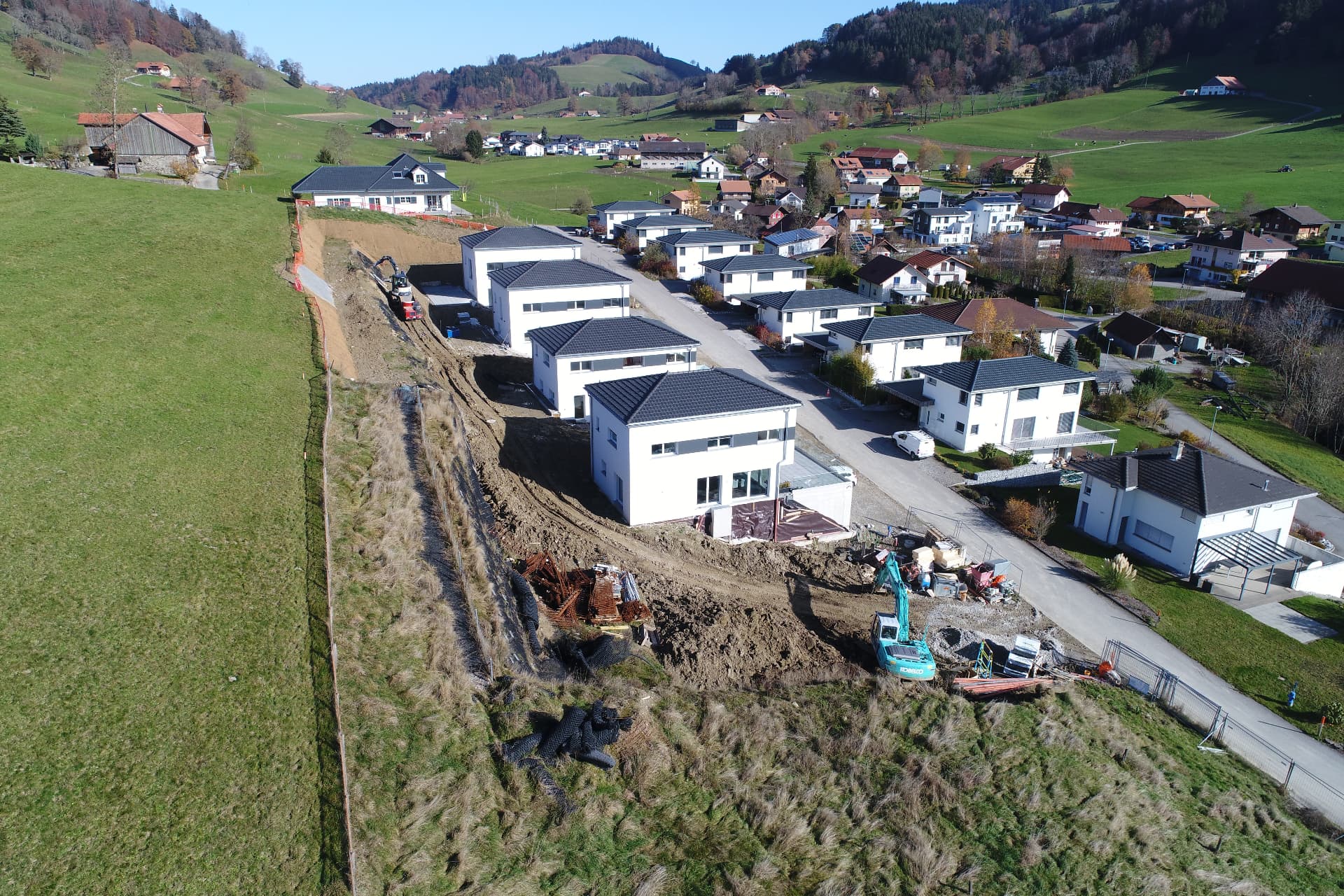 4 villas individuelles à La Roche