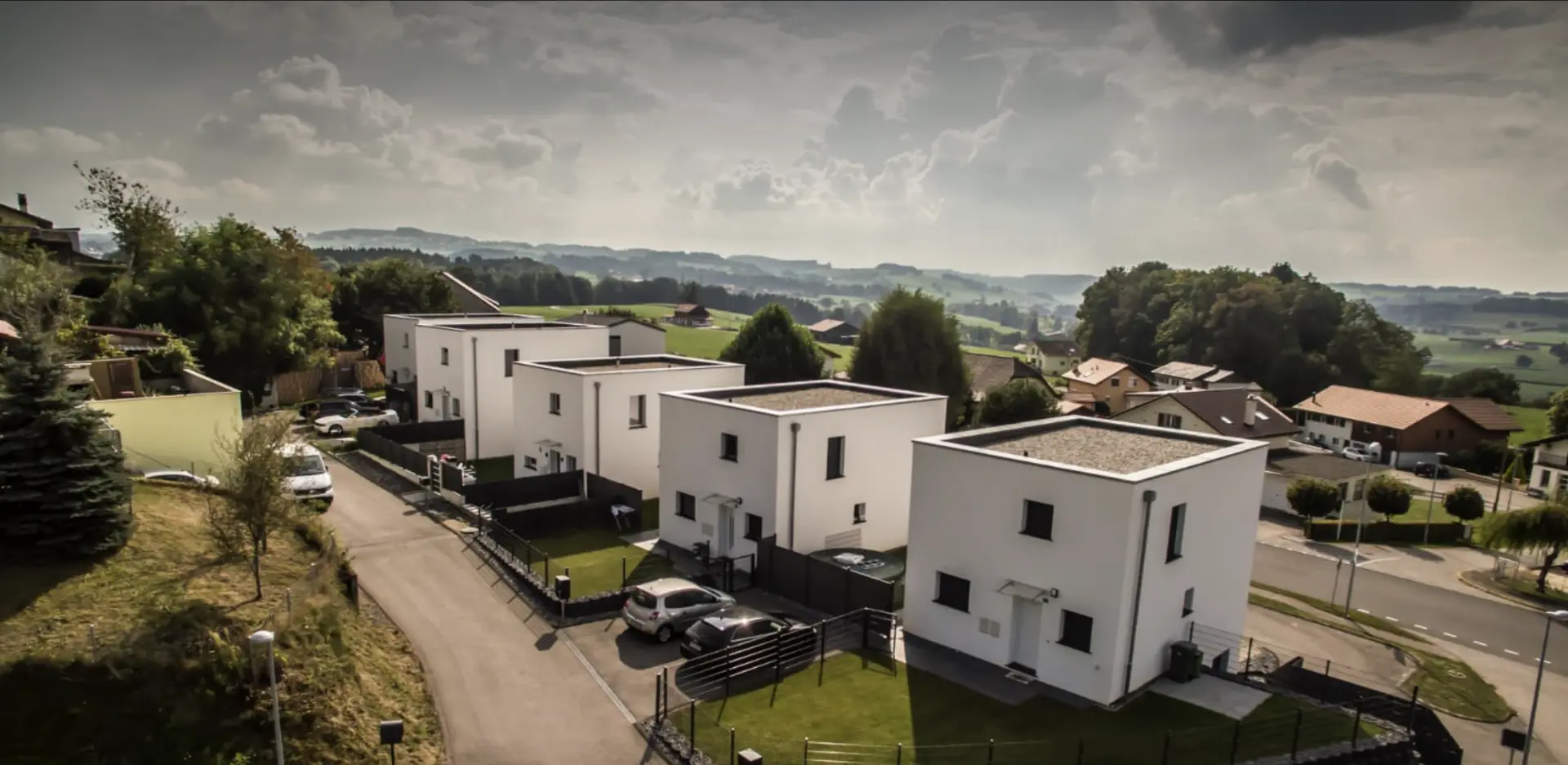 5 villas jumelées à Mézières