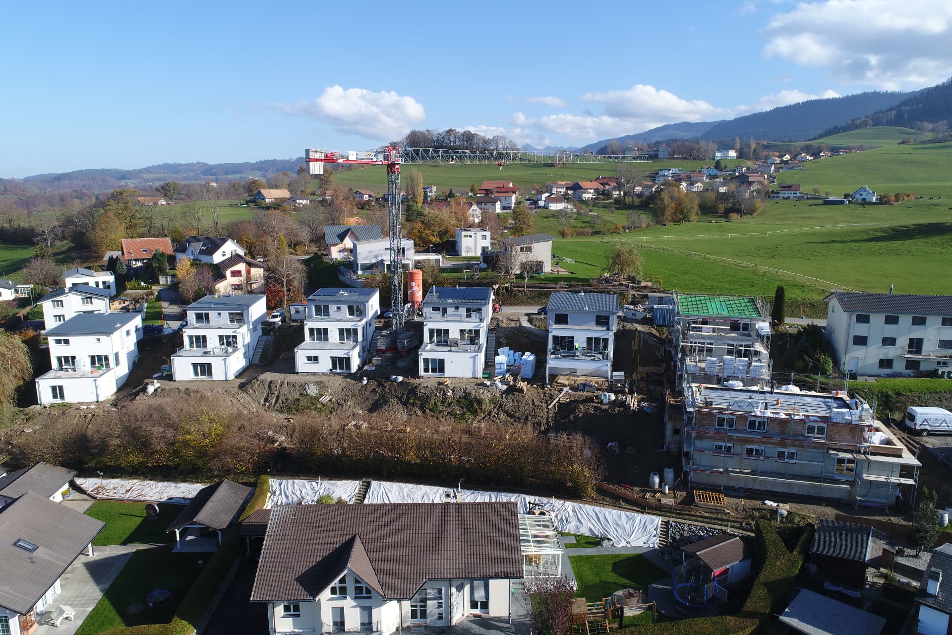7 villas individuelles à Zénauva